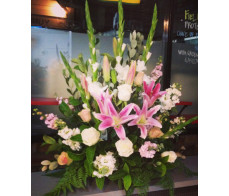 FM045-pink lili garden!
